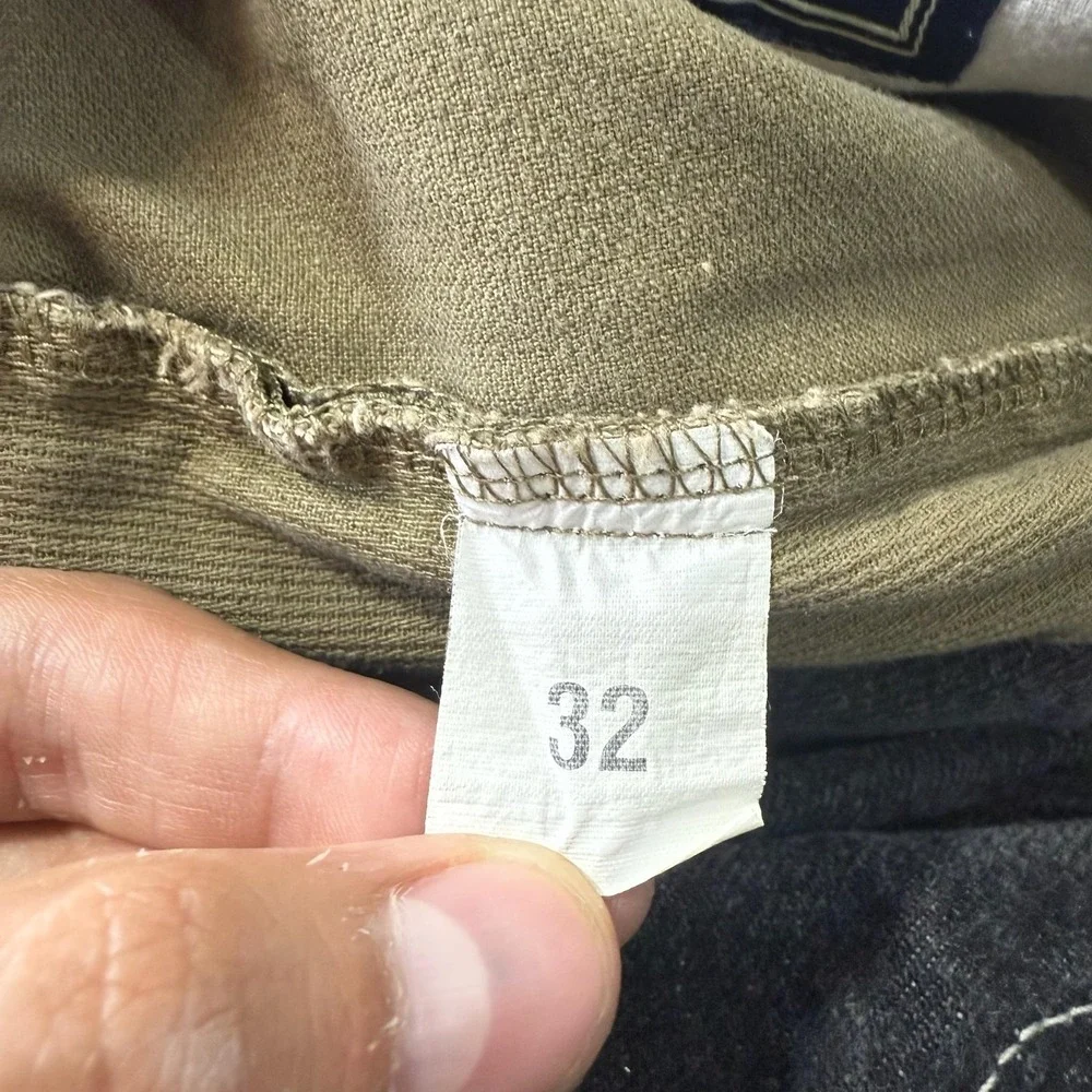 Polo Sport Cargo Shorts Mens 32 Beige Cotton Canvas Utility Pockets Outdoor